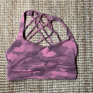 NWOT Lululemon free to be longline bra